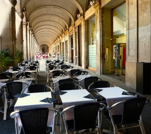 Restaurant roma reial Hôtel Roma Reial Barcelone